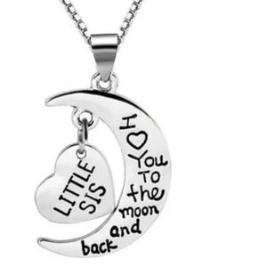 Silver Little Sister Necklace